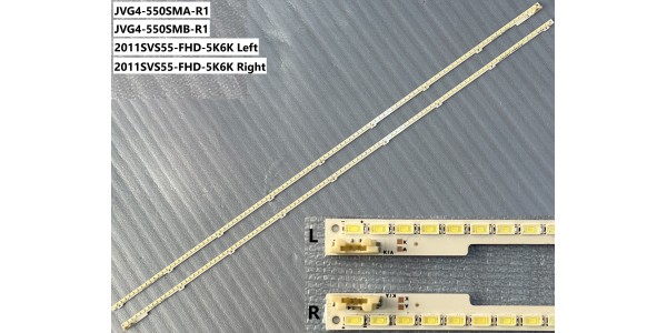 SAMSUNG UE55D6000 Led bar, 2011SVS55-FHD-5K6K, JVG4-550SMA-R1,  JVG4-550SMB-R1